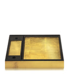 Posh Trading Company Gold Leaf Matbox (Set of 8)