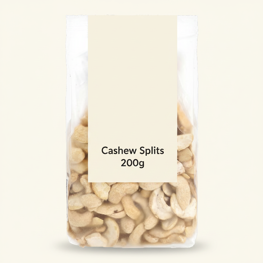 Holland Barrett Cashew Splits 200g, UK version
