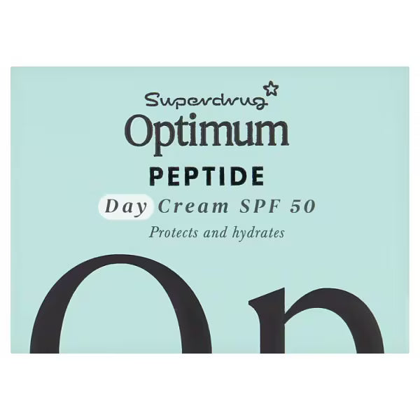 Optimum Peptide Day Cream SPF 50 50ml, imported from the UK