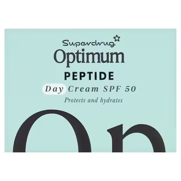 Optimum Peptide Day Cream SPF 50 50ml, imported from the UK
