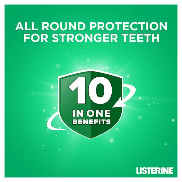 Listerine Teeth And Gum Mouthwash 500ml, UK version