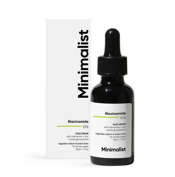 Minimalist 10% Niacinamide Serum, imported from the UK