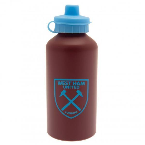 West Ham United FC matte water bottle 500ml (British brand)