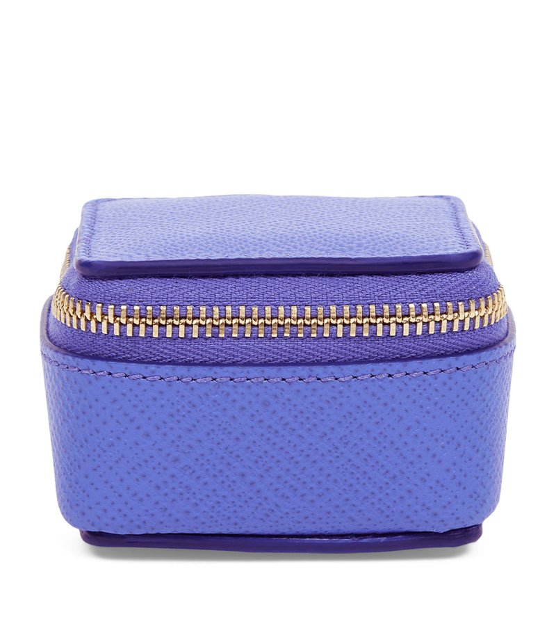 Smythson Small Panama Leather Trinket Case (British brand)