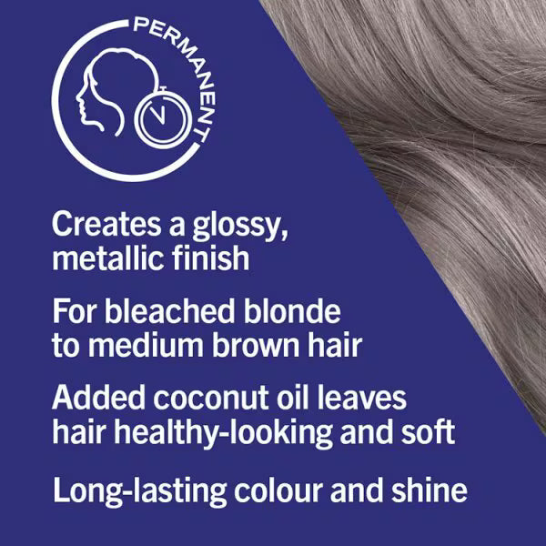 Schwarzkopf LIVE silver permanent hair dye (British brand)