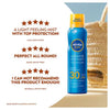 NIVEA sun cream mist SPF30 Protect Refresh 200ml, imported from the UK