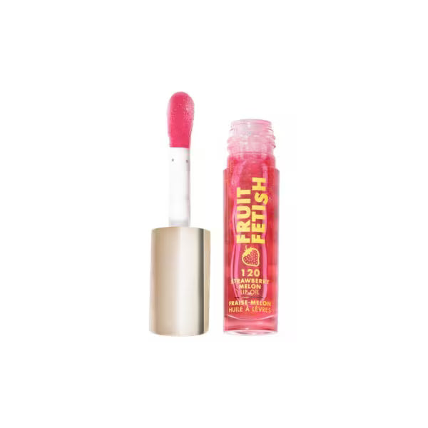 Milani Fruit Fetish Lip Oil 120 Strawberry Melon, imported from the UK