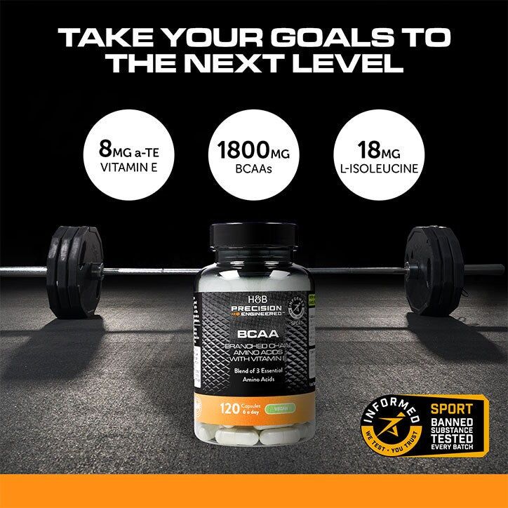BCAA 120 Capsules - McGrocer