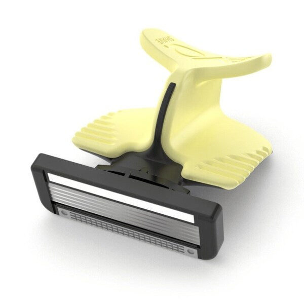 EvoShave series 3 razor starter pack pastel yellow - British product