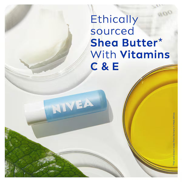 NIVEA Lip Balm 24H Moisture 4.8g, imported from the UK