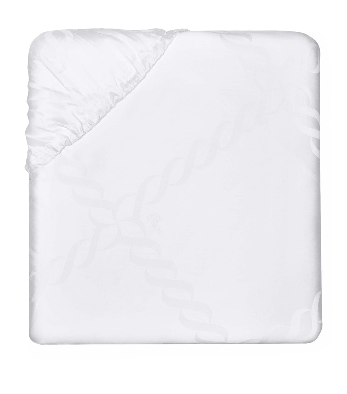 Pratesi Treccia Super King fitted sheet, imported from the UK
