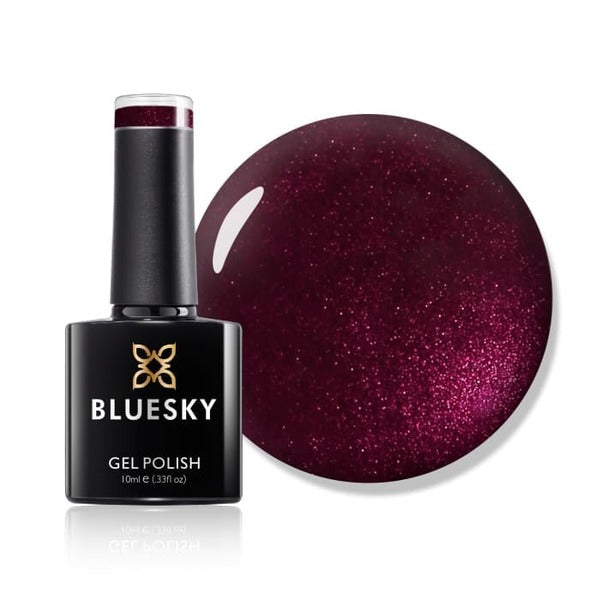Bluesky Gel Polish Dark Lava nail varnish - British product