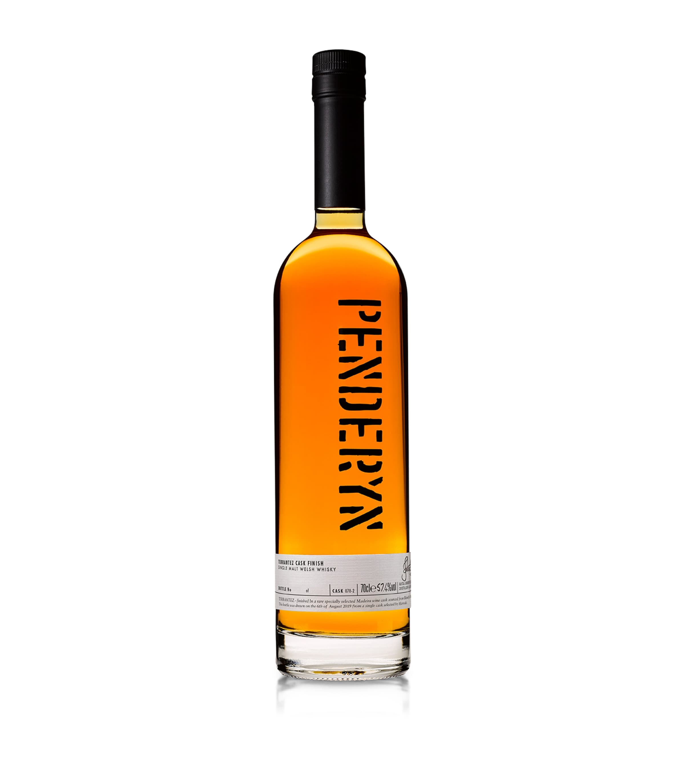 Penderyn single malt whisky Terrantez finish 70cl, imported from the UK