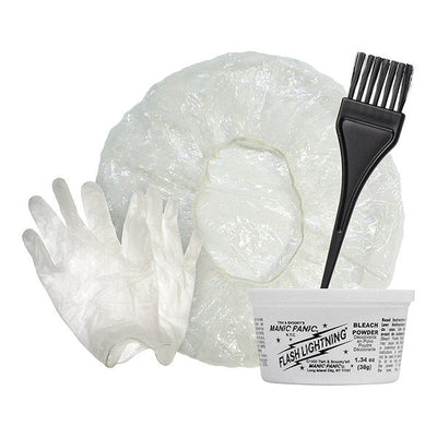 Manic Panic Flash Lightning Bleach Kit 40 Volume Hair Lightener
