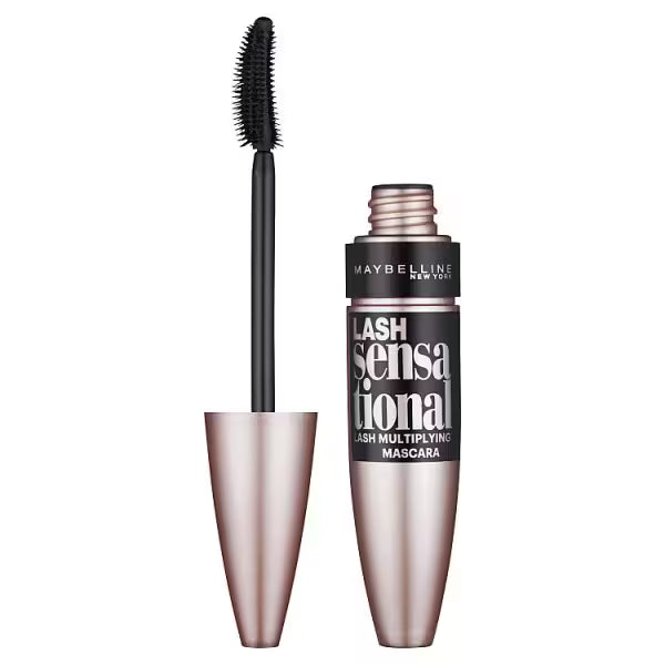 Maybelline Lash Sensational Mascara Intense Black 9.5ml, imported from the UK
