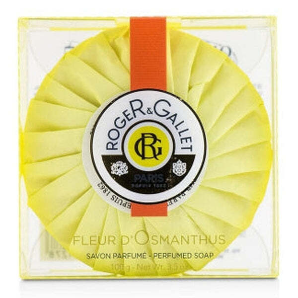 Roger and Gallet Fleur d'Osmanthus soap bar 100g, imported from the UK