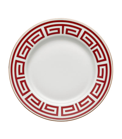 Ginori 1735 Labirinto Scarlatto Porcelain Soup Plate 24.5cm