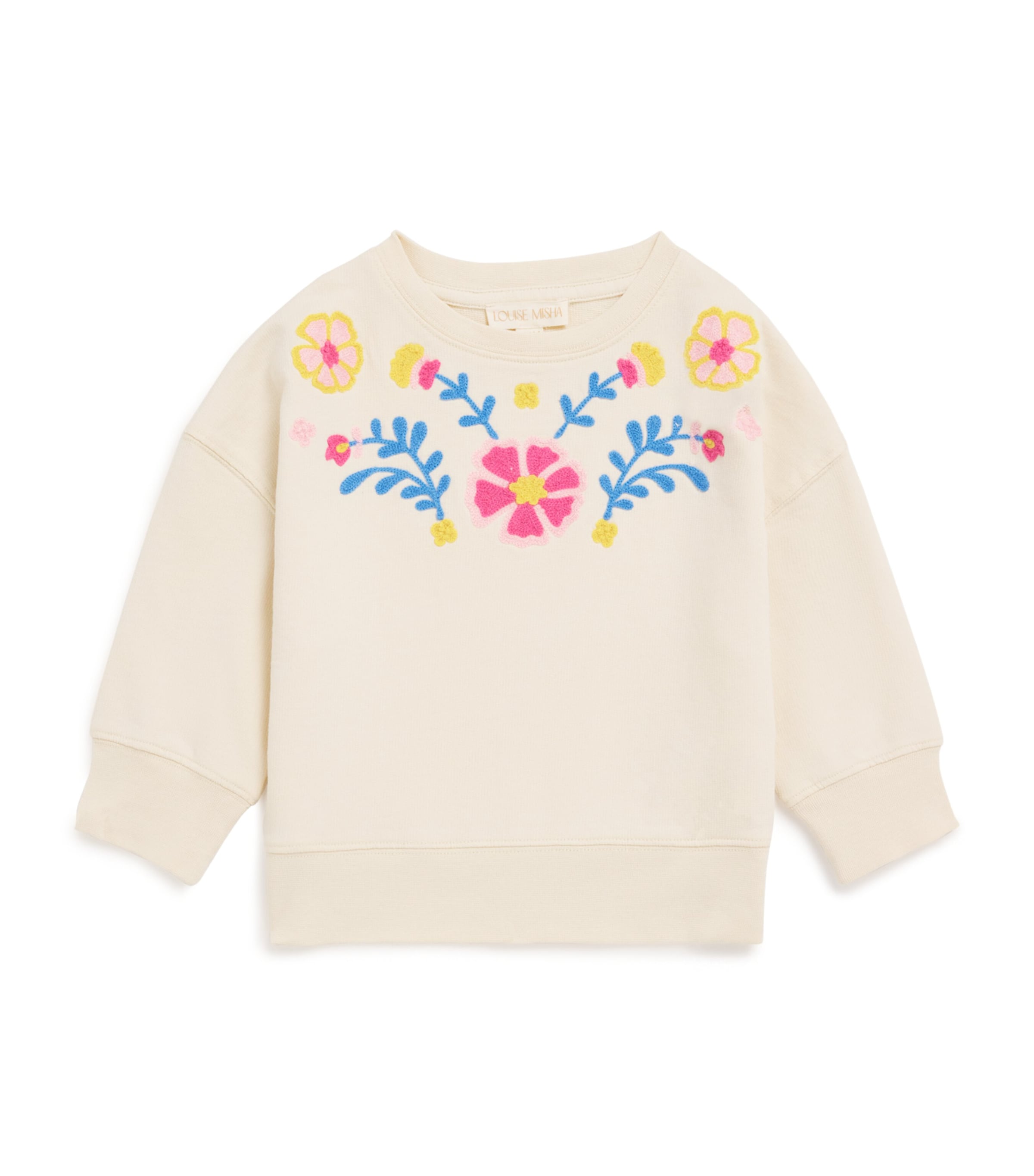 Louise Misha Cotton Embroidered Estella Sweatshirt 24 Months, UK version