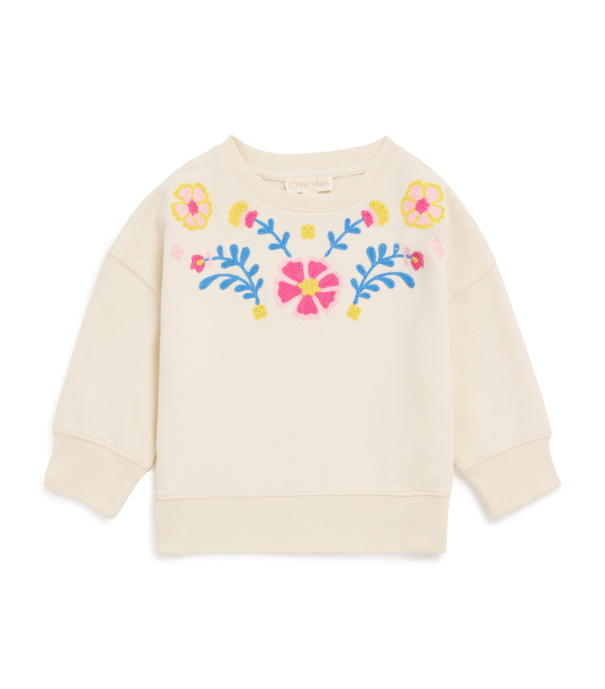 Louise Misha Cotton Embroidered Estella Sweatshirt 24 Months, UK version