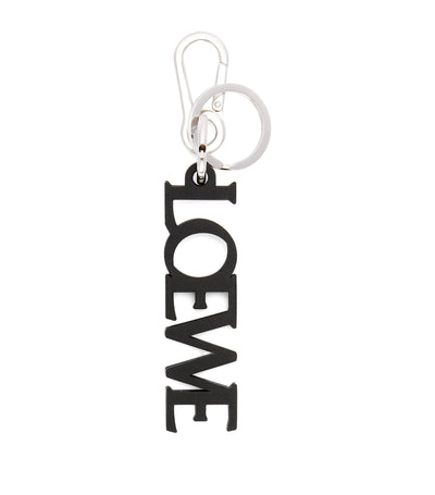 LOEWE Leather Logo Keychain
