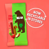 BEAR Fruit Splits Raspberry & Pineapple   5 x 20g - McGrocer
