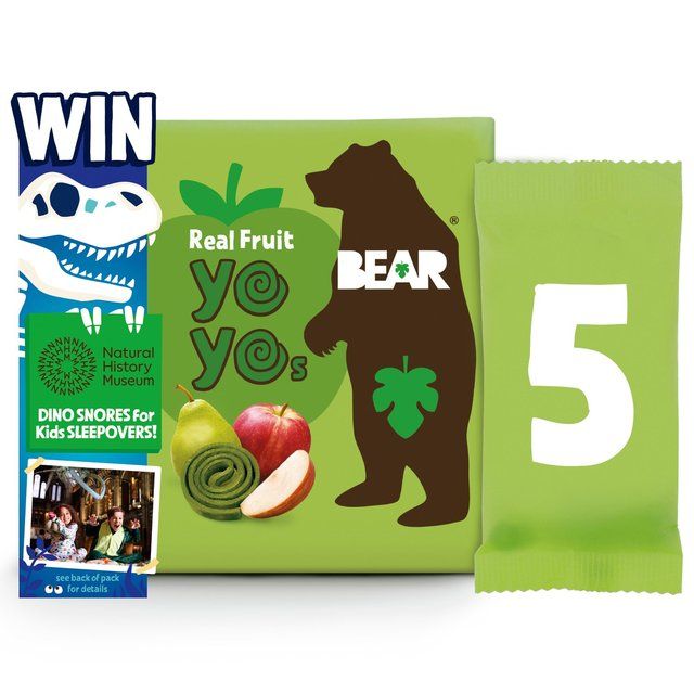 BEAR Fruit Yoyos Apple Multipack   5 x 20g - McGrocer