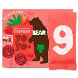 BEAR Fruit Yoyos Strawberry Family Pack   9 x 20g - McGrocer