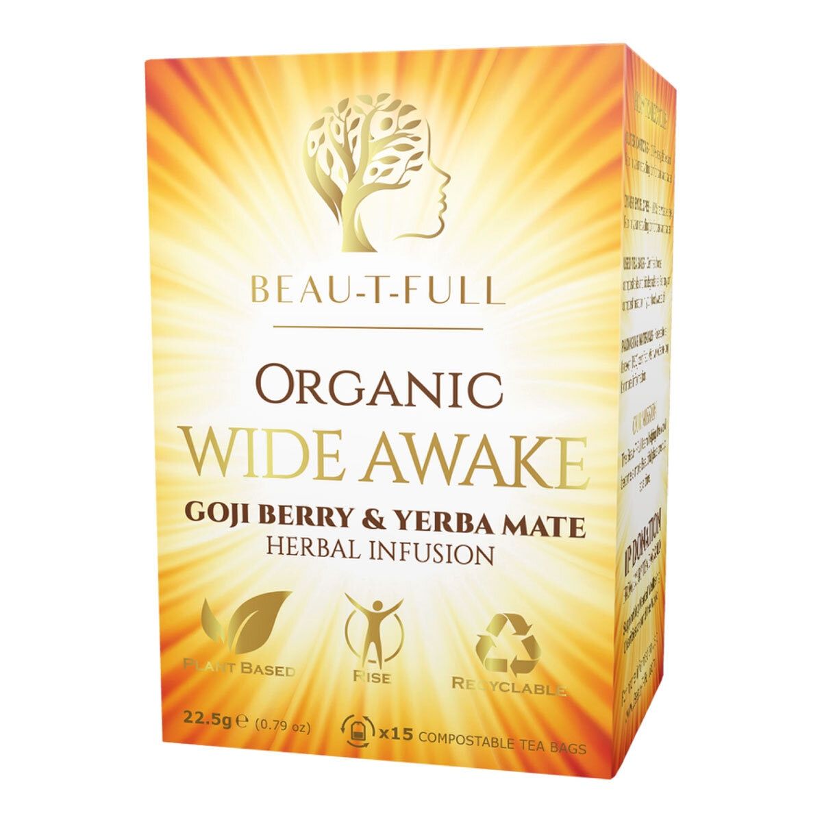 Beau-T-Full Tea Organic Tea Bag Assortment, 6 x 15 Pack - McGrocer