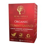 Beau-T-Full Tea Organic Tummy & Mind Tea Bags, 6 x 15 Pack - McGrocer