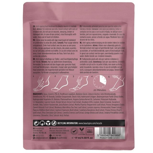 BeautyPro Foot Therapy Collagen Infused Bootie   30g - McGrocer