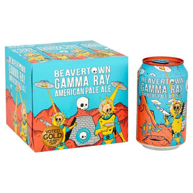Beavertown Gamma Ray APA 5.4%   4 x 330ml - McGrocer