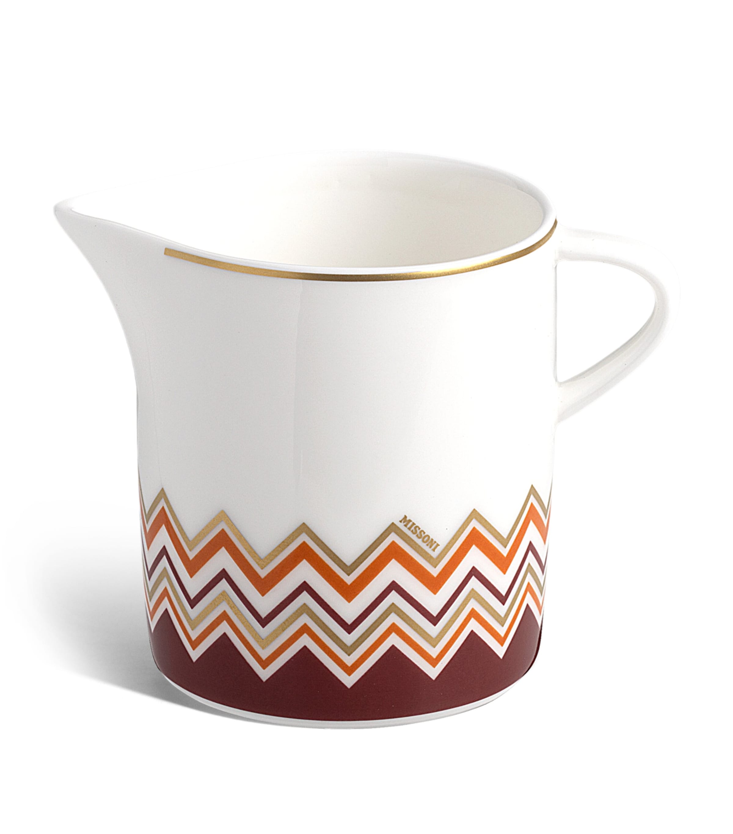 Missoni Home porcelain Iconic creamer, imported from the UK