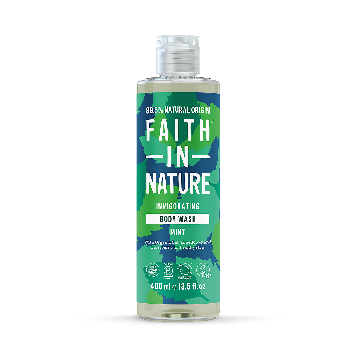 Faith In Nature Body Wash Mint 400ml