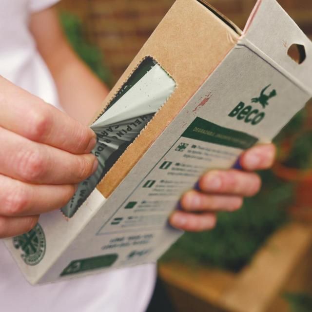 Beco Compostable Dog Poop Bags with Handles Unscented   96 per pack - McGrocer