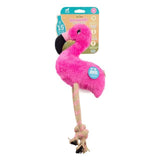 Beco Pets Dual Material Dog Toy Flamingo Medium - McGrocer