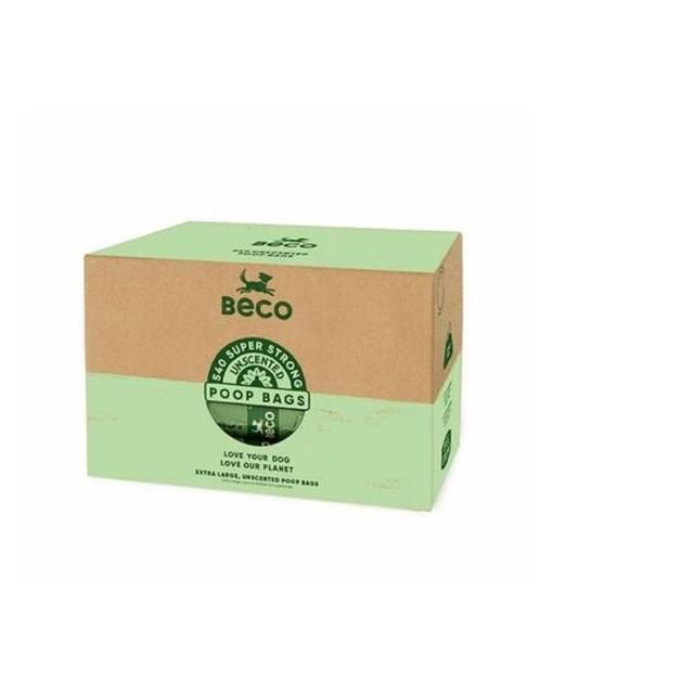 Beco Poop Bags Unscented  Big Strong and Leak-Proof   540 per pack - McGrocer