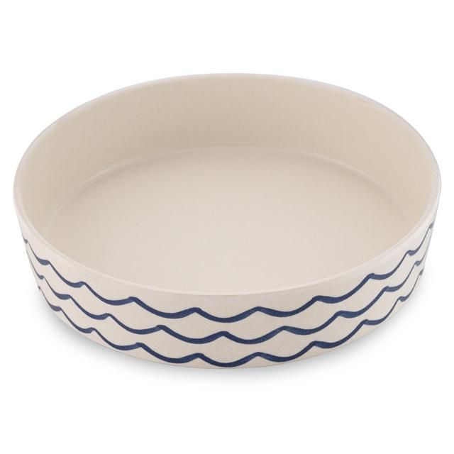 Beco Printed Cat Bowl Ocean Waves - McGrocer