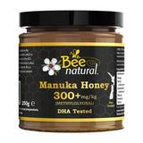 Bee Natural Manuka Honey 300+mg/kg Methylglyoxal   250g - McGrocer
