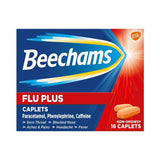 Beechams Flu Plus Cold Flus Pain Relief Caplets 16s - McGrocer