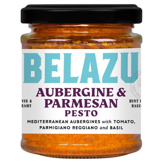 Belazu Aubergine & Parmesan Pesto   165g - McGrocer