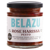 Belazu Vegan Rose Harissa Pesto   165g - McGrocer
