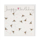 Belly Button Design Bee Happy Birthday Card - McGrocer
