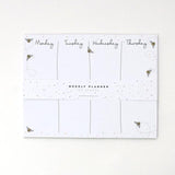 Belly Button Designs Weekly Planner 52 Sheets Bees - McGrocer
