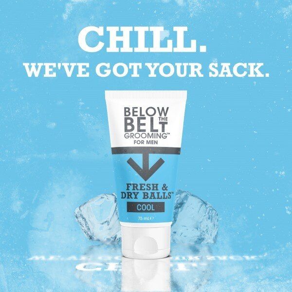Below The Belt Grooming Fresh & Dry Balls Cool 75Ml - McGrocer