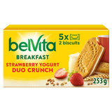 Belvita Breakfast Biscuits Duo Crunch Strawberry and Live Yogurt 5 Pack - McGrocer