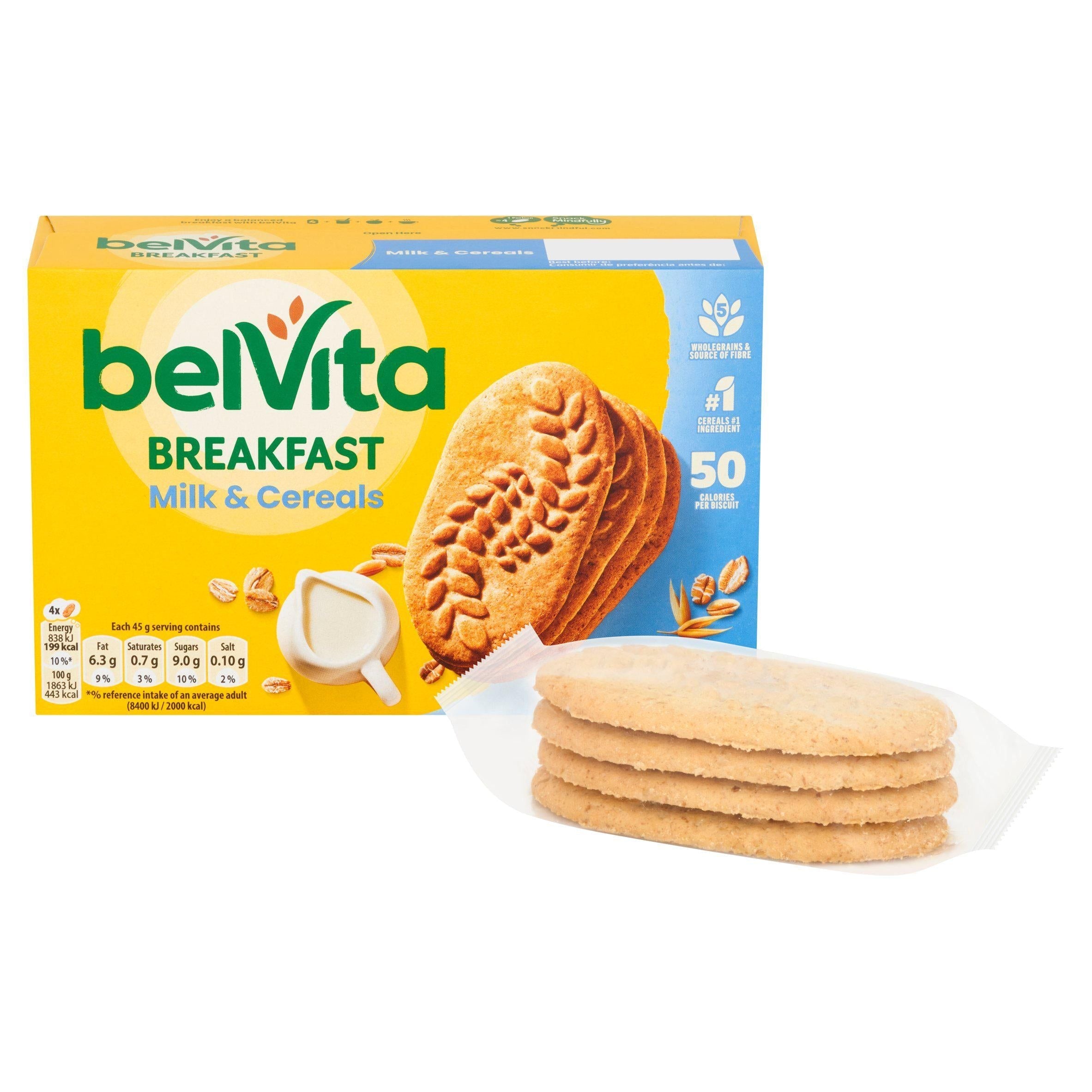 Belvita Breakfast Milk & Cereals 225g - McGrocer