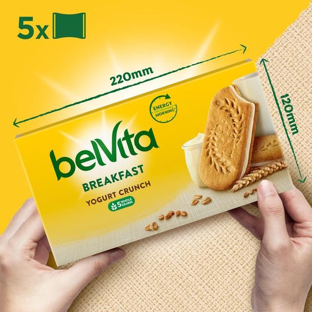 Belvita Breakfast Yogurt Crunch Biscuits   5 per pack - McGrocer
