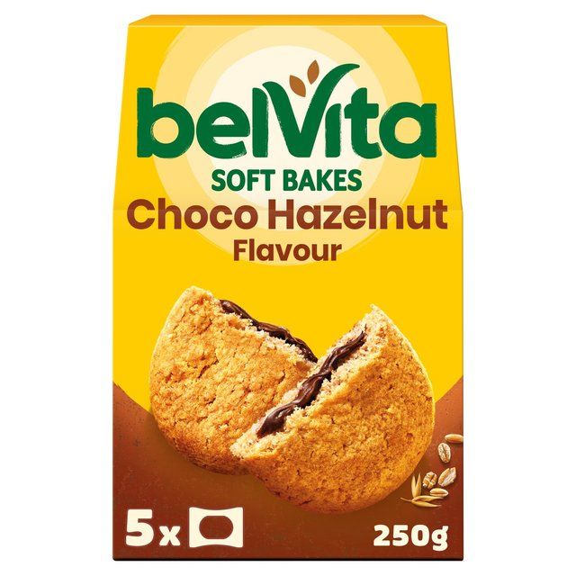 Belvita Choco Hazelnut Soft Bakes Breakfast Biscuits   5 x 40g - McGrocer