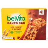 Belvita Dark Chocolate & Hazelnut Baked Cereal Bars 4pk - McGrocer