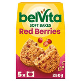 Belvita Red Fruits Soft Bakes Breakfast Biscuits   5 x 50g - McGrocer
